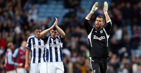 Ben Foster Aston Villa West Bromwich Albion Premier League