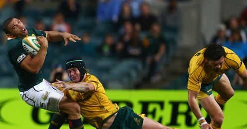 Bryan Habana Australia v South Africa Bryan Habana Australia v South Africa