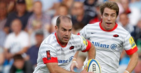 Hodgson: on fire for Sarries