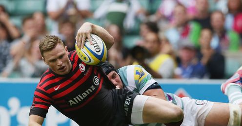 Chris Ashton has added another dimension to Saracens, says Miles