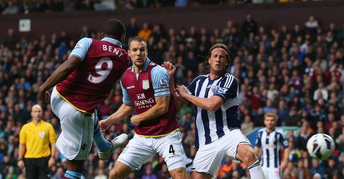 Darren Bent Aston Villa West Bromwich Albion Premier League