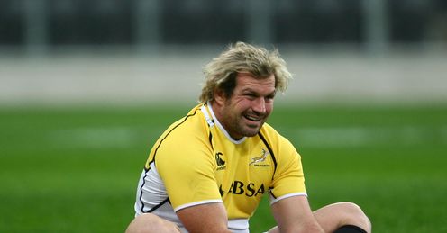 Jannie du Plessis Boks training RC 2012 Jannie du Plessis Boks training RC 2012