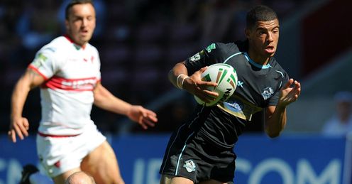Kieran Dixon London v Hull KR Kieran Dixon London v Hull KR