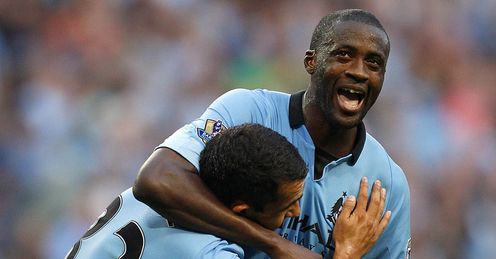 Big presence: Toure is City's go-to man in terms of strife, says Niall