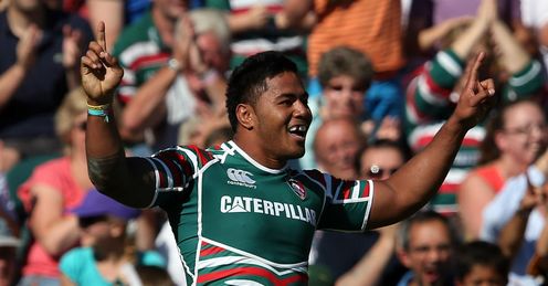 Manu Tuilagi leicester tigers aviva premiership Manu Tuilagi leicester tigers aviva premiership