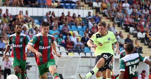 Maritimo v Newcastle Dan Gosling