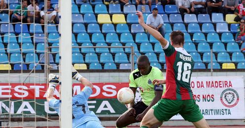 Maritimo v Newcastle Shola Ameobi