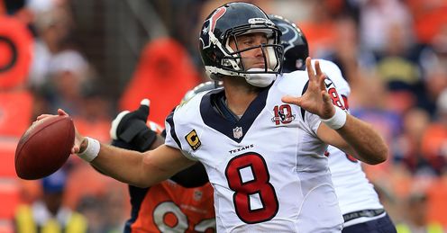 Matt Schaub: propelling Houston onwards and upwards