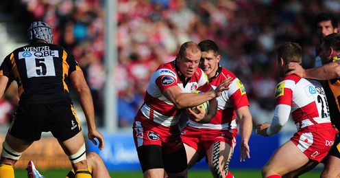 Mike Tindall Gloucester v Wasps Mike Tindall Gloucester v Wasps