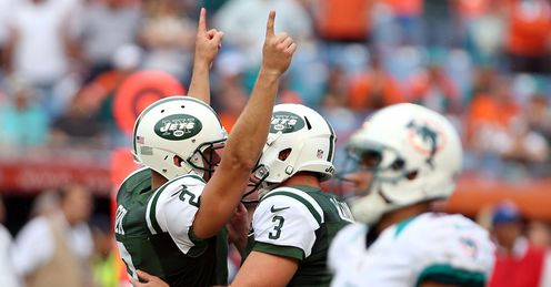 Nick Folk kicked the winning goal for the Jets