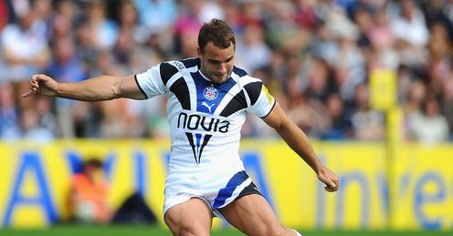 Olly Barkley Worcester v Bath Premiership Olly Barkley Worcester v Bath Premiership