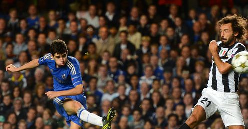 Oscar: Brazilian lit up the stage when Chelsea last met Juventus