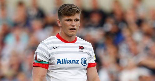 Owen Farrell: needs a better kicking return this Saturday