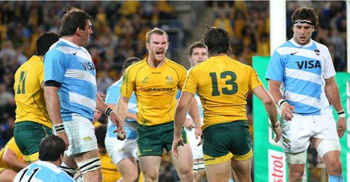 Pat McCabe Australia v Argentina Pat McCabe Australia v Argentina