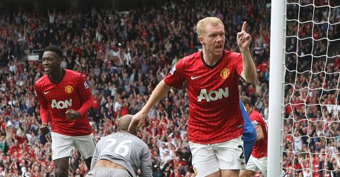 Scholes: has scored against 34 Premier League teams