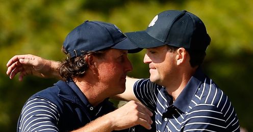 Mickelson and Bradley: Set it up nicely