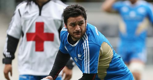 Piri Weepu New Zealand training session Piri Weepu New Zealand training session