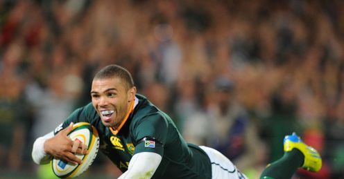 Rugby Championships South Africa v Australia Bryan Habana Rugby Championships South Africa v Australia Bryan Habana