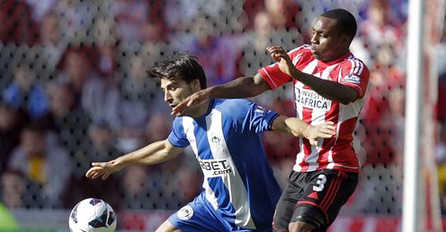 Sunderland v Wigan Jordi Gomez Danny Rose