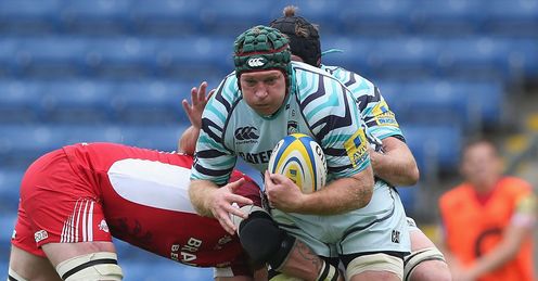 Thomas Waldrom London Welsh v Leicester Tigers Thomas Waldrom London Welsh v Leicester Tigers