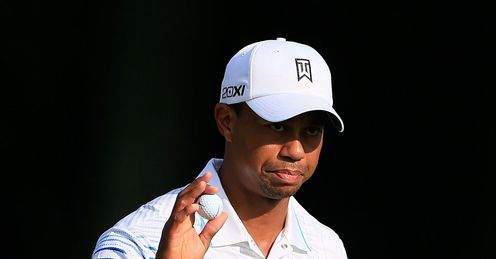 Leader of the pack: Tiger Woods