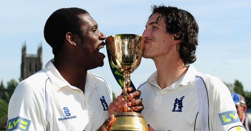 Keith Barker Chris Wright Warwickshire LV= County Championship title