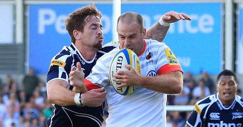 Danny Cipriani and Charlie Hodgson - Sale v Saracens - 8/9/12 Danny Cipriani and Charlie Hodgson - Sale v Saracens - 8/9/12