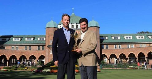 Love & Olazabal: who will be holding the trophy aloft on Sunday?