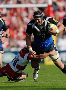 Carl Fearns in action for Bath