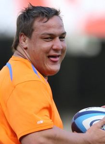 Coenie Oosthuizen Cheetahs training 2012