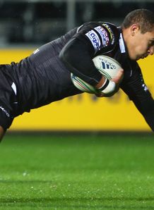 Eli Walker try Ospreys v Treviso Heineken Cup Eli Walker try Ospreys v Treviso Heineken Cup