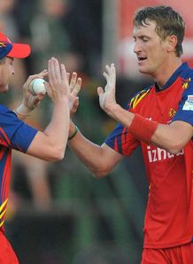 Champions League T20: Neil McKenzie and Quinton de Kock lead the Lions to victory over the Mumbai Indians
