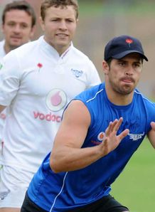 Morne Steyn Blue Bulls training CC 2012 Morne Steyn Blue Bulls training CC 2012