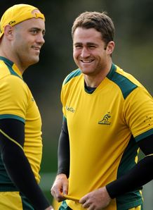 Nathan Sharpe and James Horwill Aus 2011 Nathan Sharpe and James Horwill Aus 2011