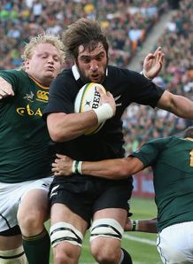Sam Whitelock scores South Africa New Zealand 2012 Sam Whitelock scores South Africa New Zealand 2012