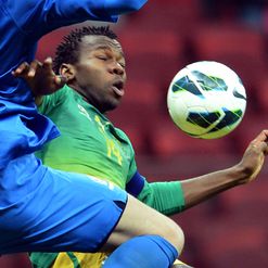 Khumalo: regular game time in Greece