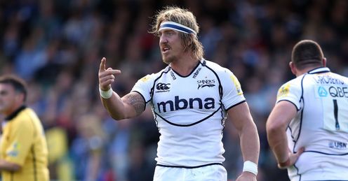 Andy Powell Sale Bath v Sale Aviva Premiership 2012 Andy Powell Sale Bath v Sale Aviva Premiership 2012