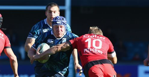 Marc Breeze Cardiff Blues v Toulon Heineken Cup Pool Six Cardiff Arms Park Marc Breeze Cardiff Blues v Toulon Heineken Cup Pool Six Cardiff Arms Park