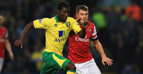 Aaron Ramsey Arsenal Norwich City Premier Leaguie