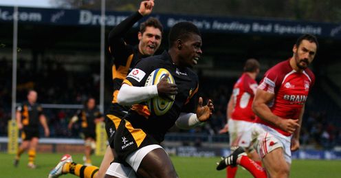Christian Wade Wasps Aviva Premiership Christian Wade Wasps Aviva Premiership