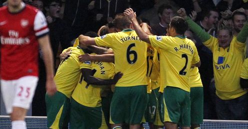 Grant Holt Arsenal Norwich City Premier League