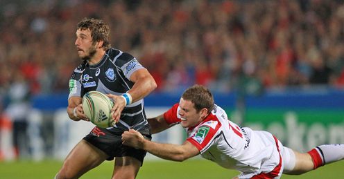 Marc Andreu Paddy Wallace Ulster v Castres Marc Andreu Paddy Wallace Ulster v Castres