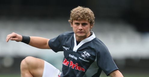 Patrick Lambie Sharks training CC 2012 Patrick Lambie Sharks training CC 2012