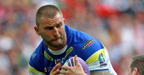 Paul Wood Warrington Wolves Paul Wood Warrington Wolves