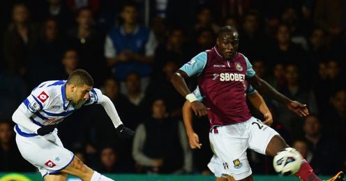 QPR v West Ham Adel Taarabt goal