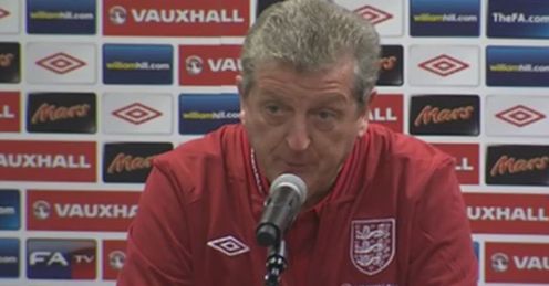 Roy Hodgson England presser Poland Oct 2012