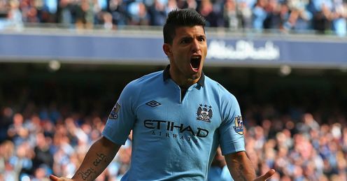 Aguero: Hit the net as City hit form