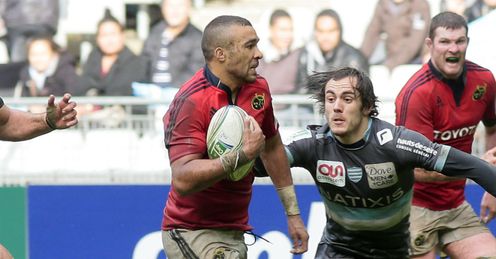 Simon Zebo Munster Heineken Cup Simon Zebo Munster Heineken Cup
