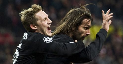 Spartak Moscow v Celtic Georgios Samaras celeb