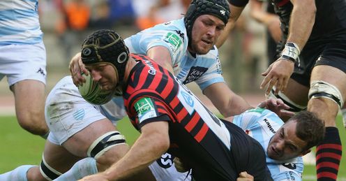 Steve Borthwick try Saracens v Racing Metro Heineken Cup Steve Borthwick try Saracens v Racing Metro Heineken Cup